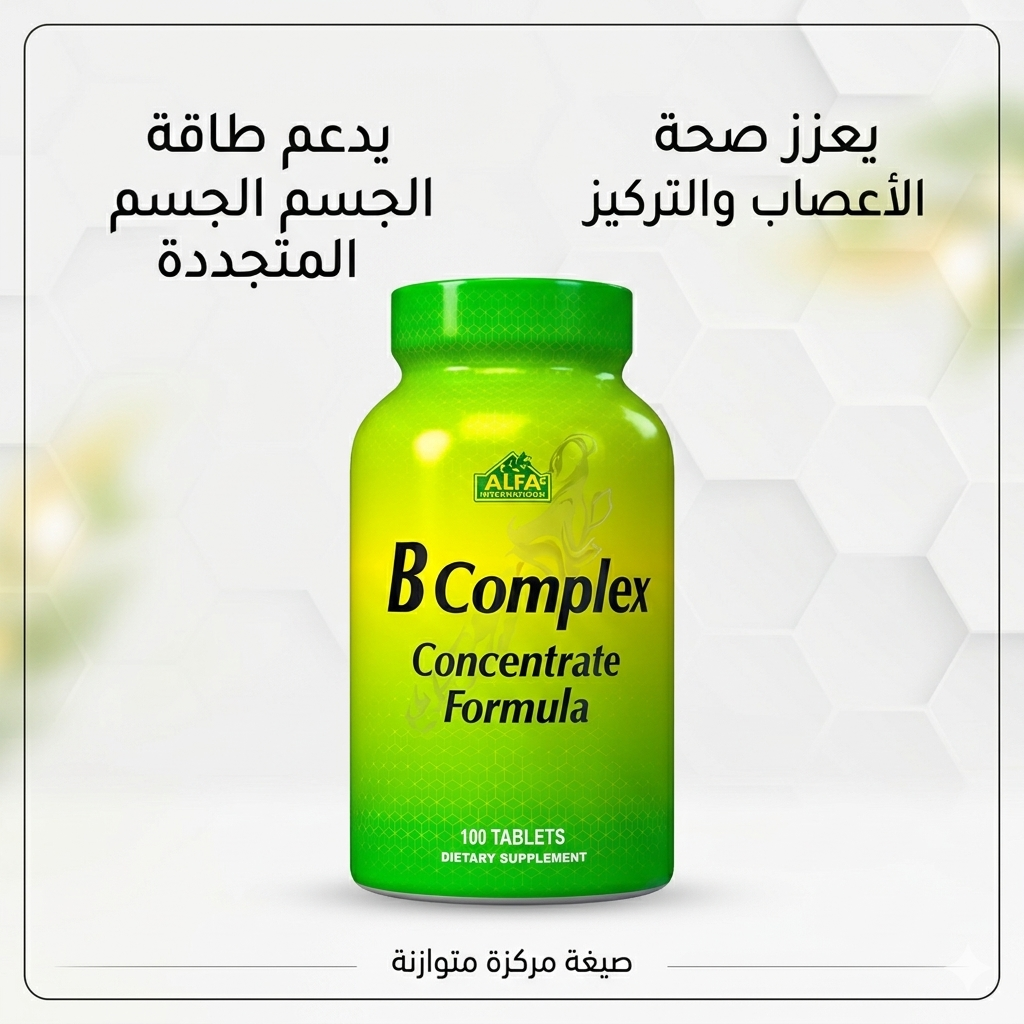 Alfa B Complex Formula 100 Tablets